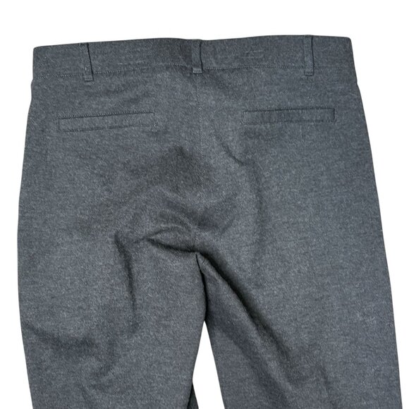 Betabrand Charcoal Gray straight Pants Size Medium Petite - Picture 3 of 7